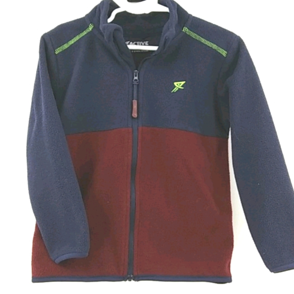 ACTIVE Full Zip Up Fleece Light Jacket